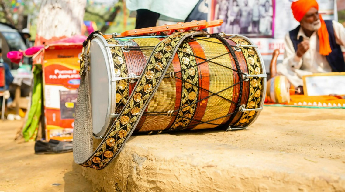 Birthday dhol celebration