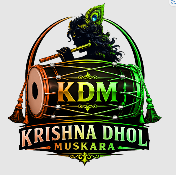 Krishna Punjabi Dhol Bhangra Company Logo